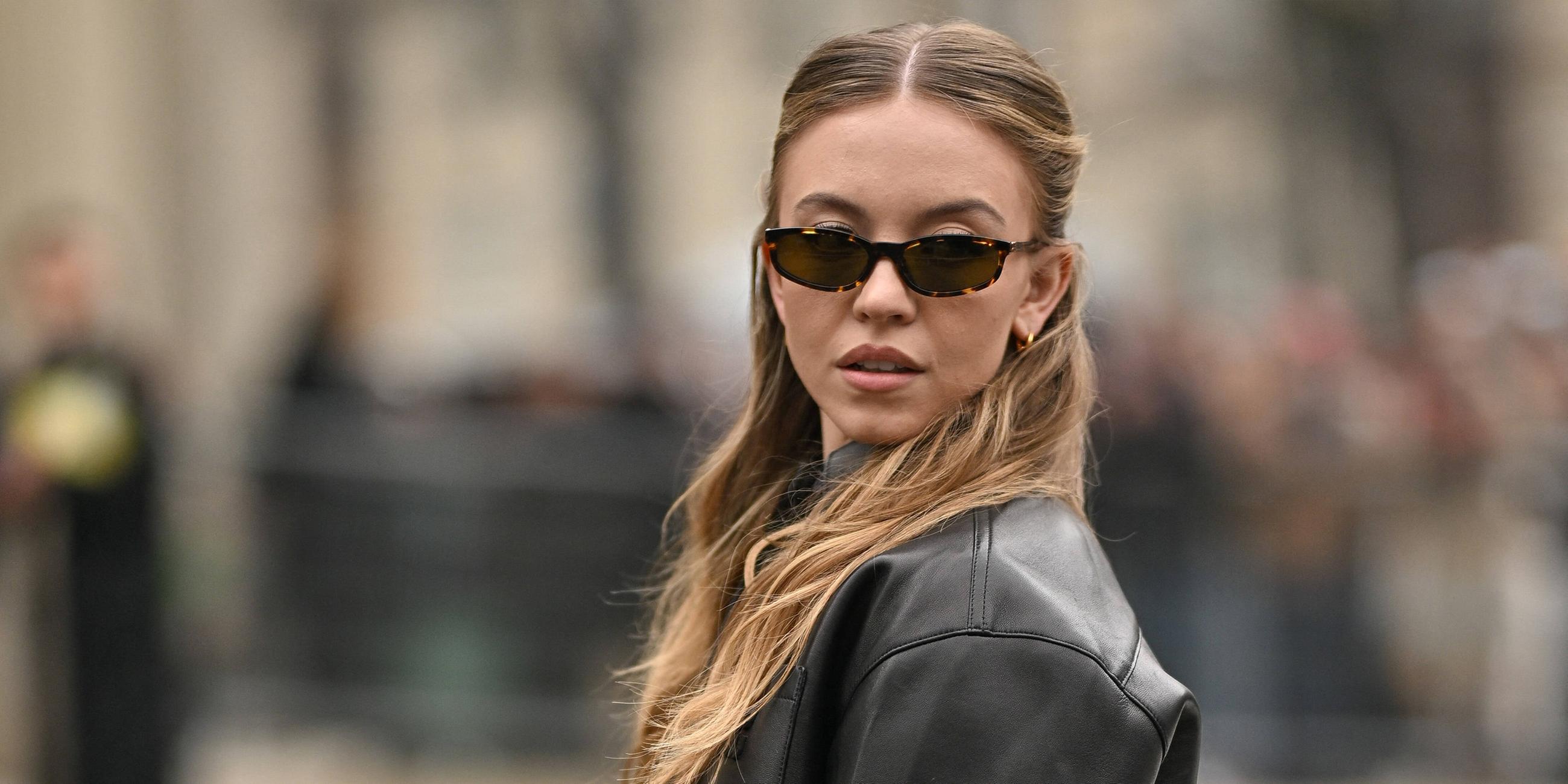 Schauspielerin Sydney Sweenay auf der Paris Fasion Week 2025. (Archiv)