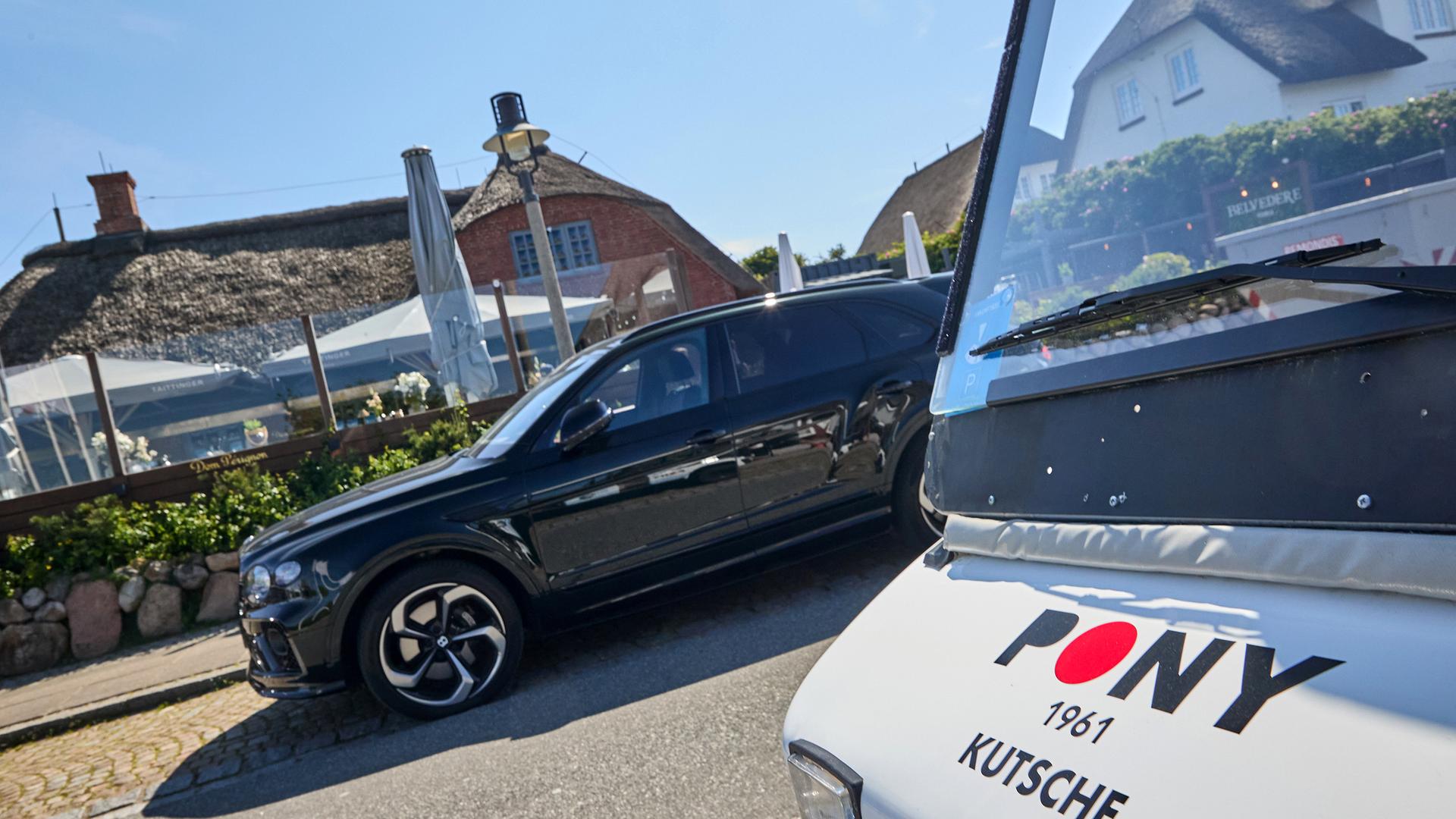 Blick auf das Lokal «Pony» in KampenBlick auf das Lokal «Pony» in Kampen