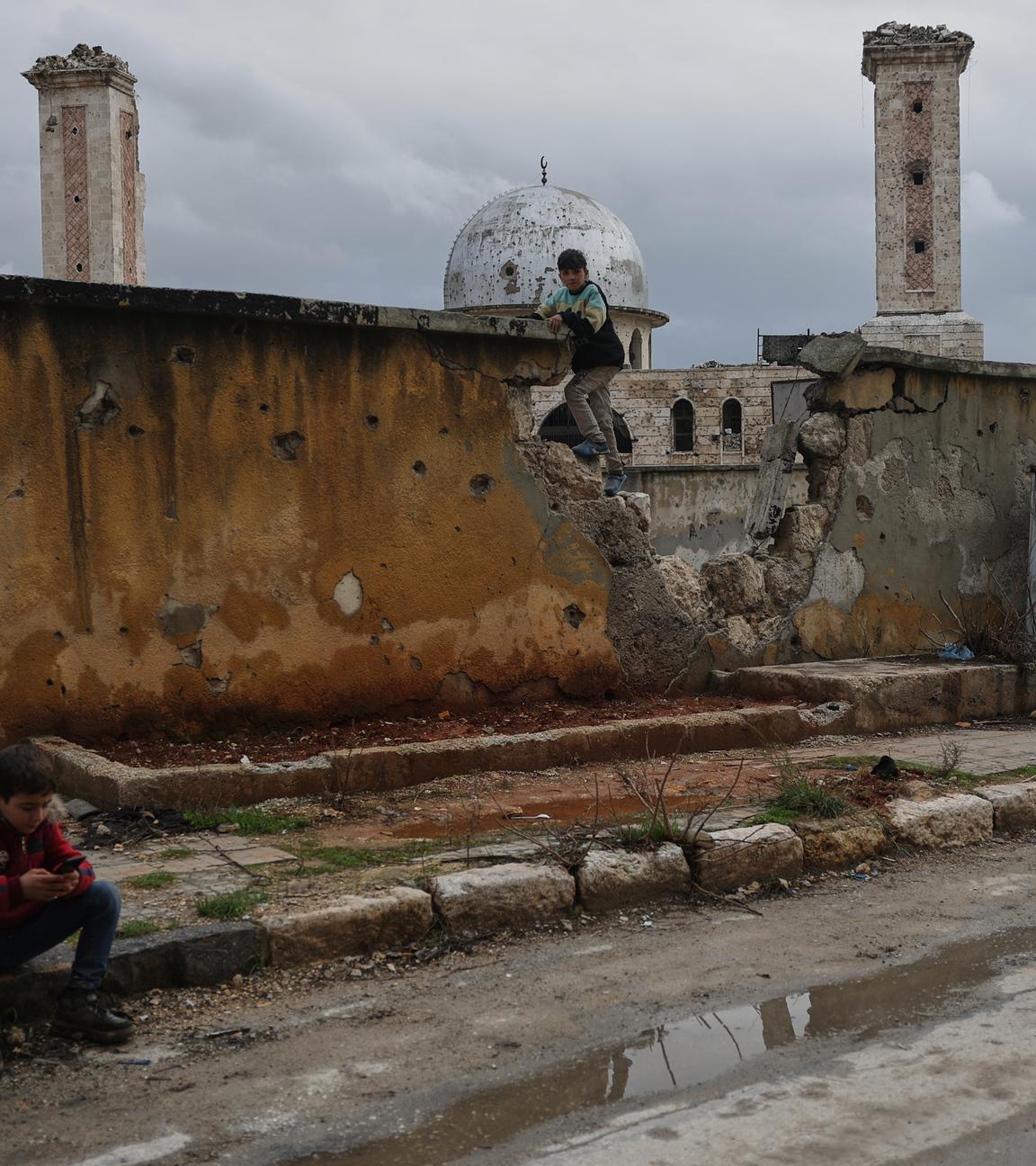Große Teile Syriens sind durch den andauernden Bürgerkrieg vollkommen zerstört.
