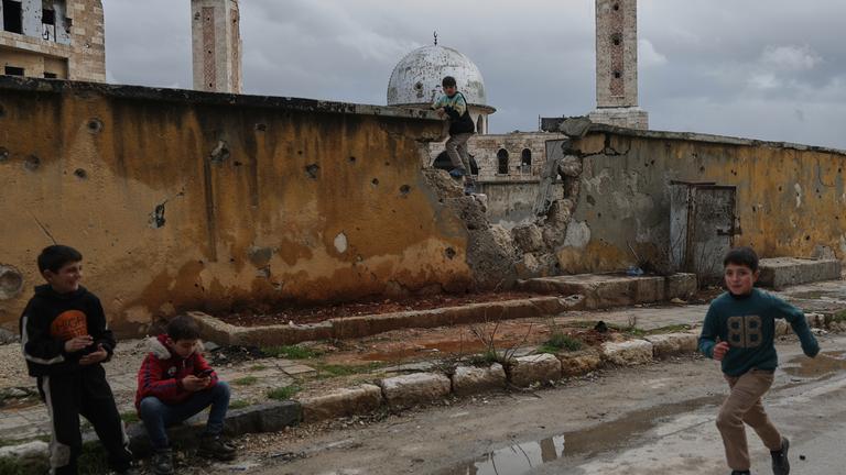 Große Teile Syriens sind durch den andauernden Bürgerkrieg vollkommen zerstört.