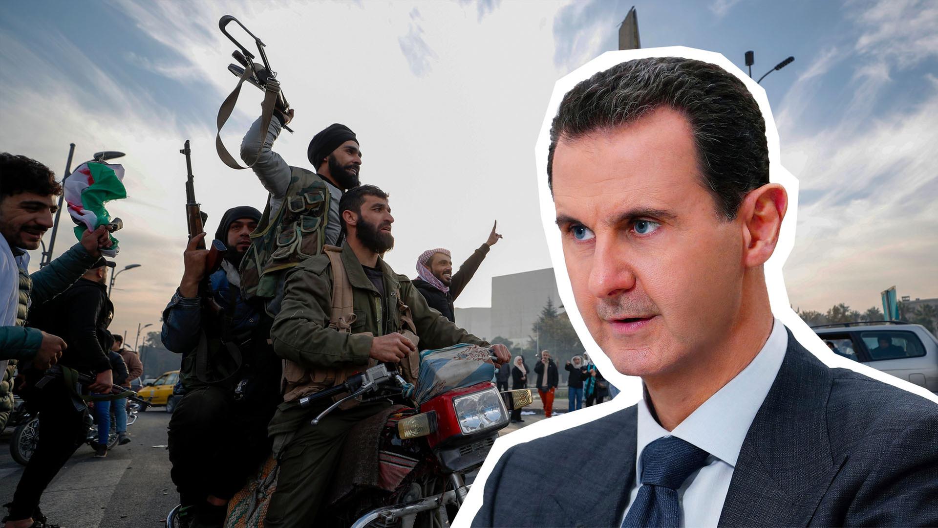 Rebellen, Assad