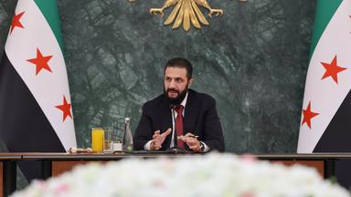Der syrische Präsident Ahmed al-Sharaa.