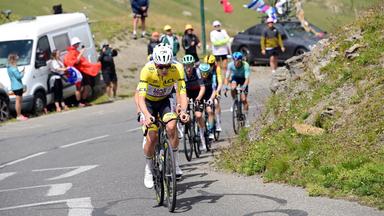 Tadej Pogačar während der 20. Etappe der Tour de France 2026.