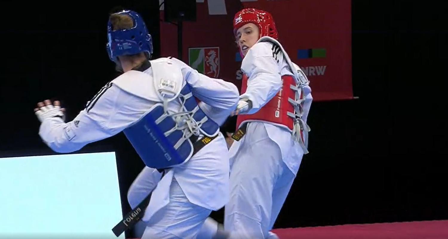 Finals 2023, Taekwondo, Lorena Brandl gegen Alema Hadzic