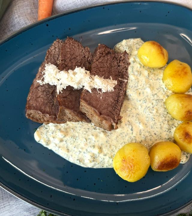 Tafelspitz mit Frankfurter “Grüne Soße”