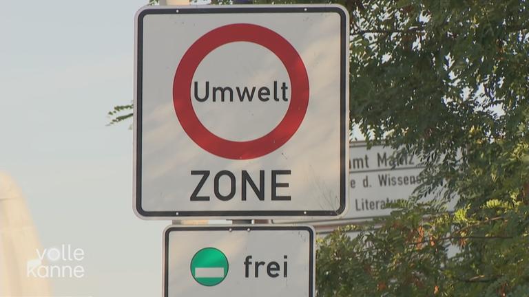 Schild einer Umweltzone