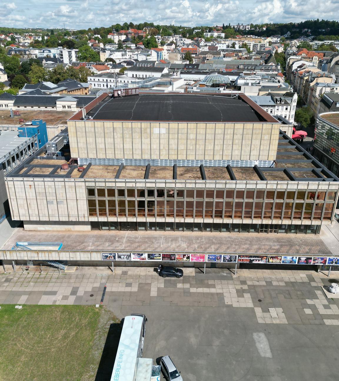 Thüringen, Gera: Das Kultur- und Kongresszentrum Gera.