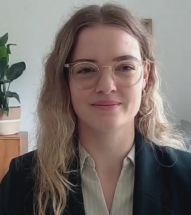 Hanna Gers von der Gesellschaft für Auswärtige Politik bei ZDFheute Live.