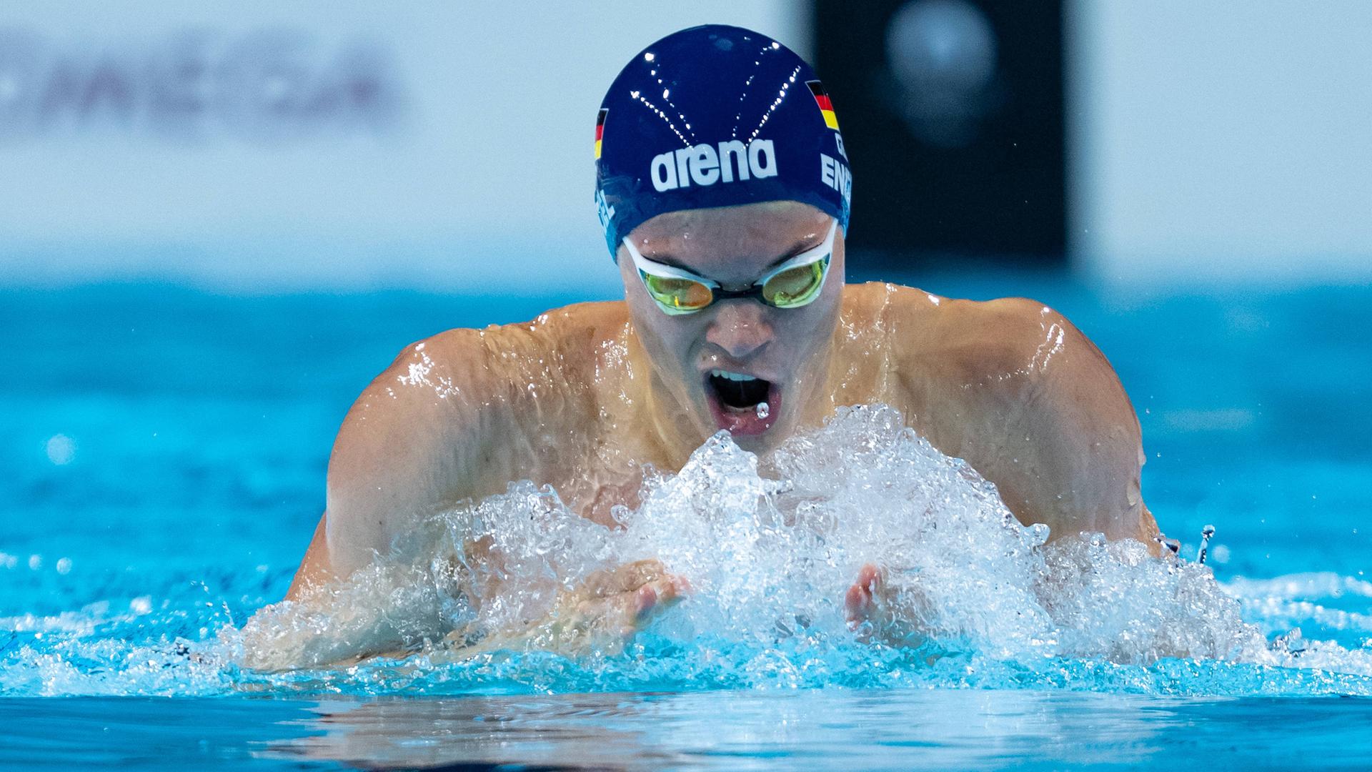 Taliso Engel in Aktion.