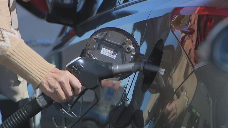 Tanken an der Tankstelle