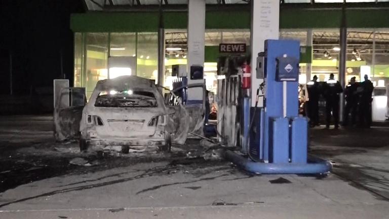 Terror an Tankstelle in Hannover