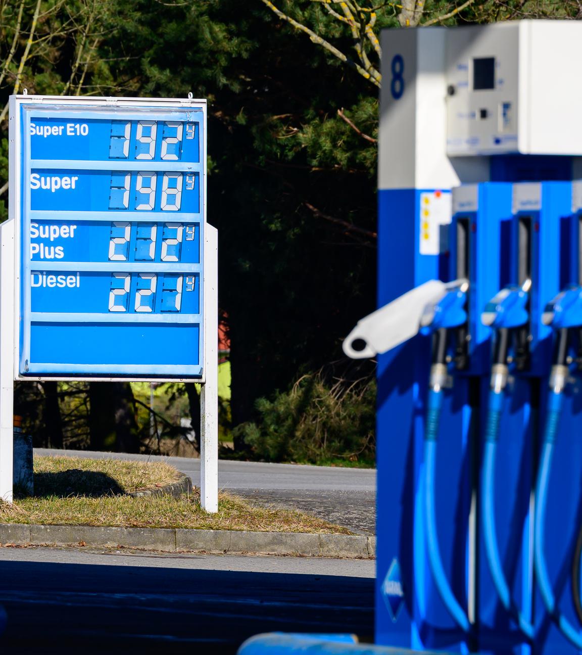 Hohe Spritpreise in Deutschland