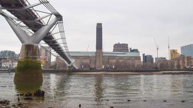 Das britische Tate Modern Museum am 23.03.2025 in London.