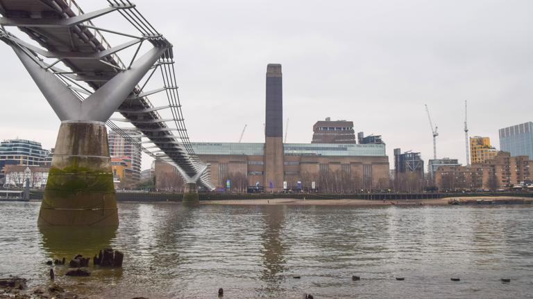 Das britische Tate Modern Museum am 23.03.2025 in London.