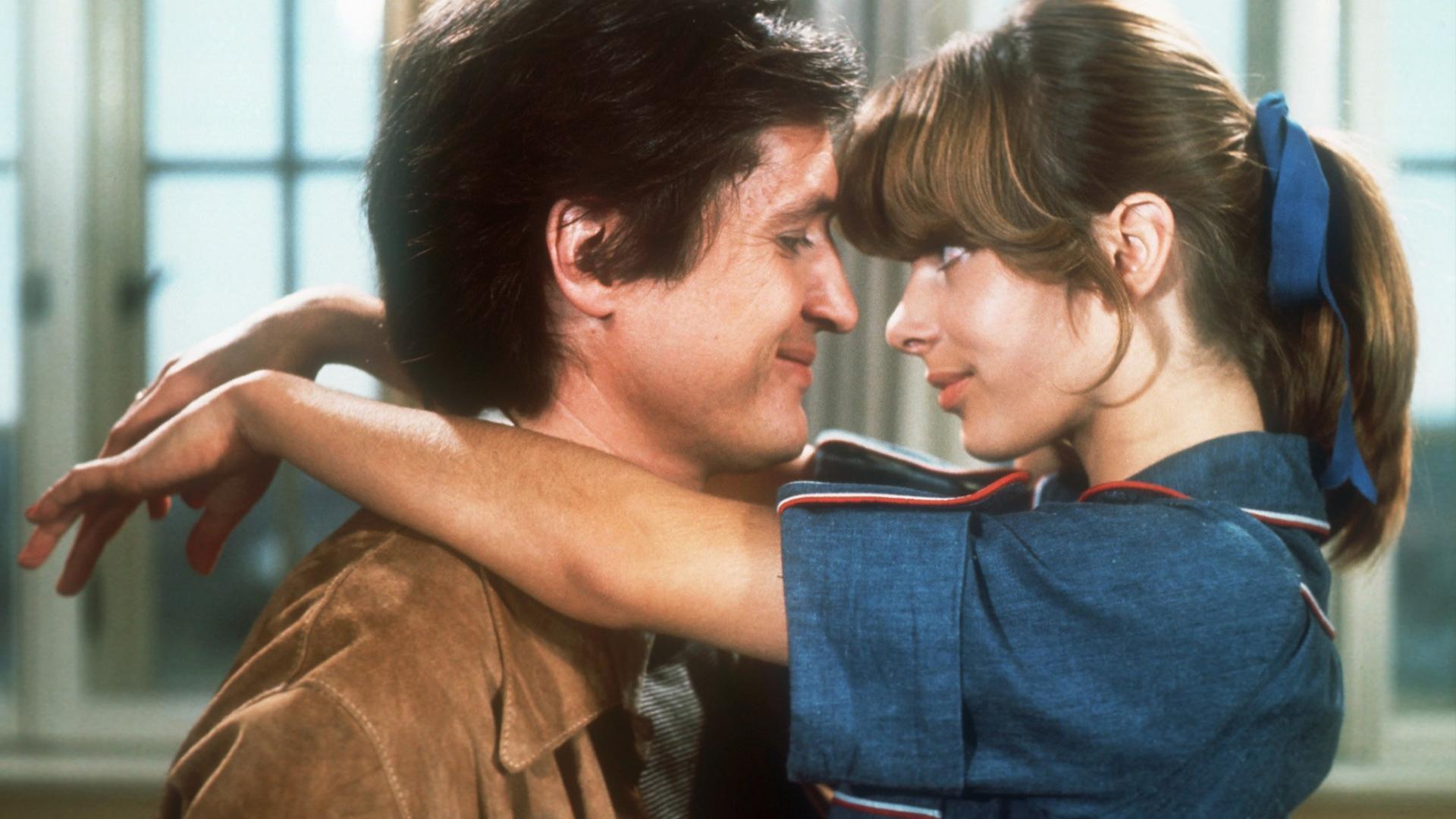 Die Filmszene aus dem legendären "Tatort"-Krimi "Reifezeugnis" zeigt Nastassja Kinski als Schülerin Sina und Christian Quadflieg als ihren Lehrer Helmut Fichte