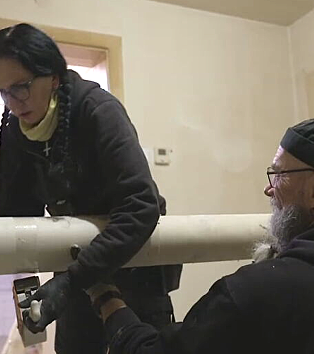 Tatortreinigerin Iris im Einsatz