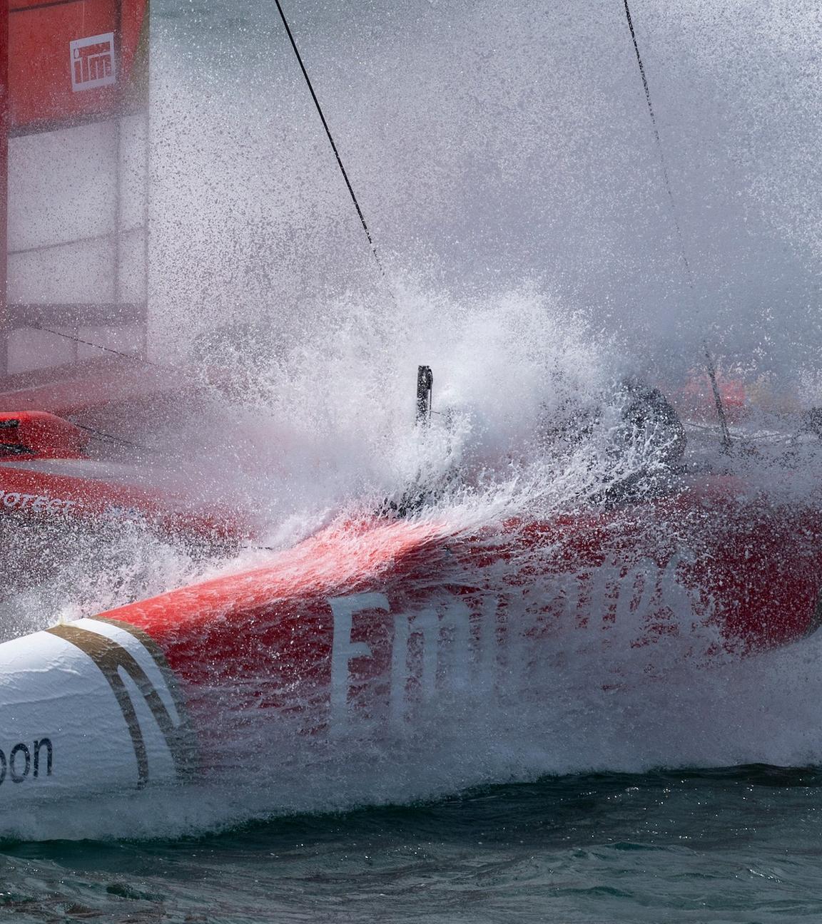 Die Favoriten des SailGP aus Großbritannien in Aktion