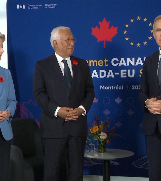 Abschluss EU-Kanada-Gipfel