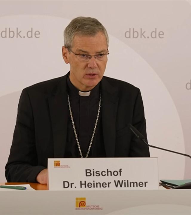 Abschluss Herbsttagung der Deutschen Bischofskonferenz