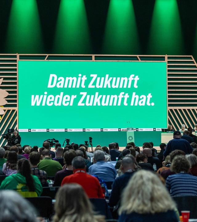 Abschlusstag der Bundesdelegiertenkonferenz der Grünen