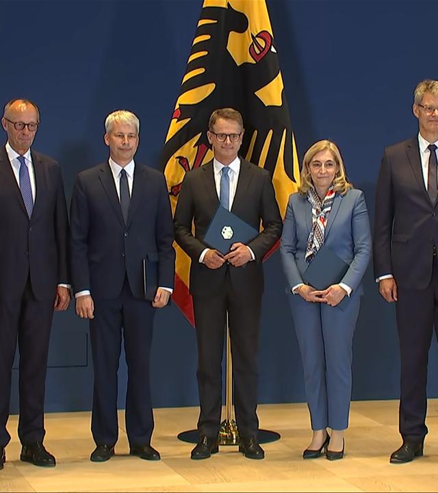 Ämterwechsel im Kabinett und der Unionsfraktionsspitze (1)