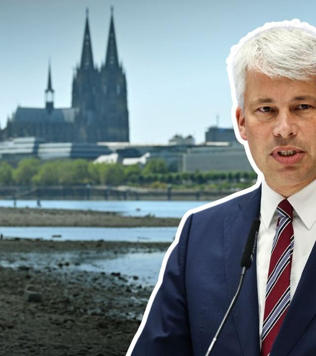 Auf dem Trockenen · Wie umgehen mit dem Niedrigwasser?
