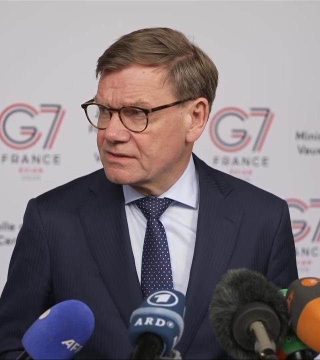 Auftakt zum G7-Gipfel: Statement des Bundesaußenministers