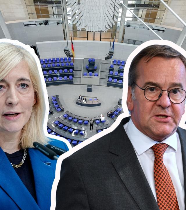 Bundestag befragt Warken und Pistorius