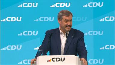 CDU-Parteitag: Rede von Markus Söder