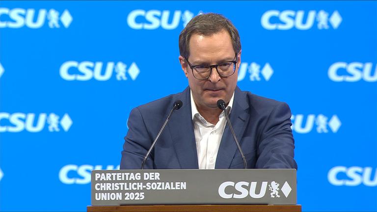 CSU-Parteitag: Eröffnungsrede von Generalsekretär Martin Huber (CSU)