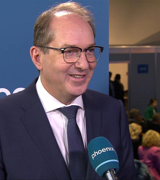 CSU-Parteitag: Interview mit Bundesinnenminister Dobrindt