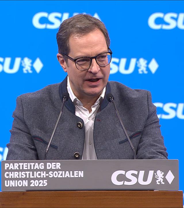 CSU-Parteitag: Rede zum Leitantrag von Martin Huber