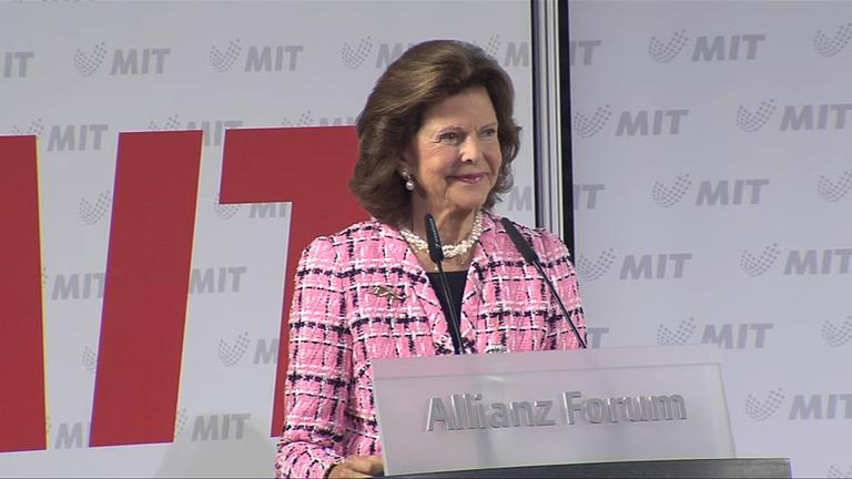 Dankesrede: Sonderpreis für Königin Silvia von Schweden