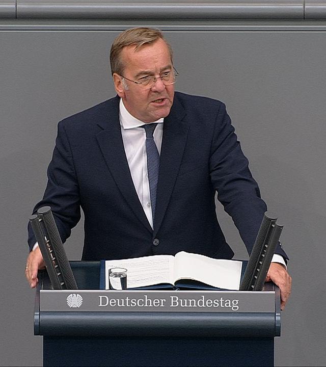 Debatte zum Etat für Verteidigung