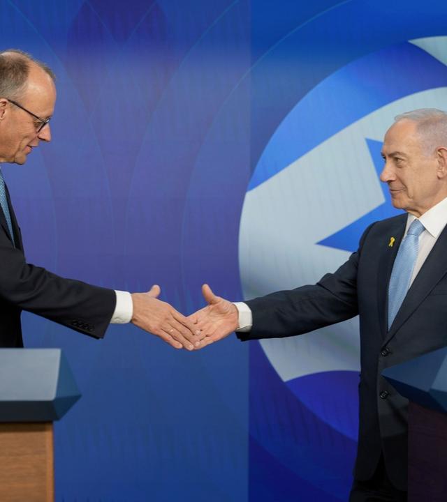 Der Kanzler in Israel