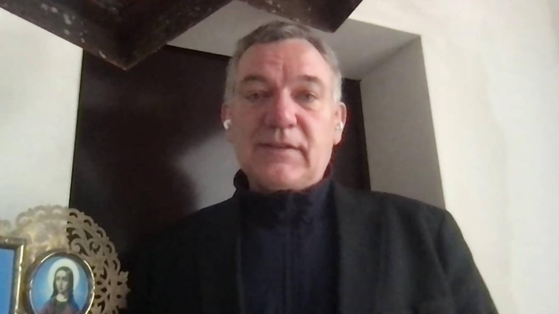 DIE LINKE-Parteivorsitzender Jan van Aken zu seinem Besuch in der Ukraine