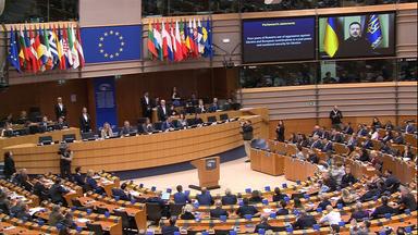 EU-Parlament zum Jahrestag des Angriffs auf die Ukraine