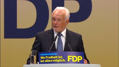 FDP-Parteitag: Rede des neuen Vorsitzenden Kubicki