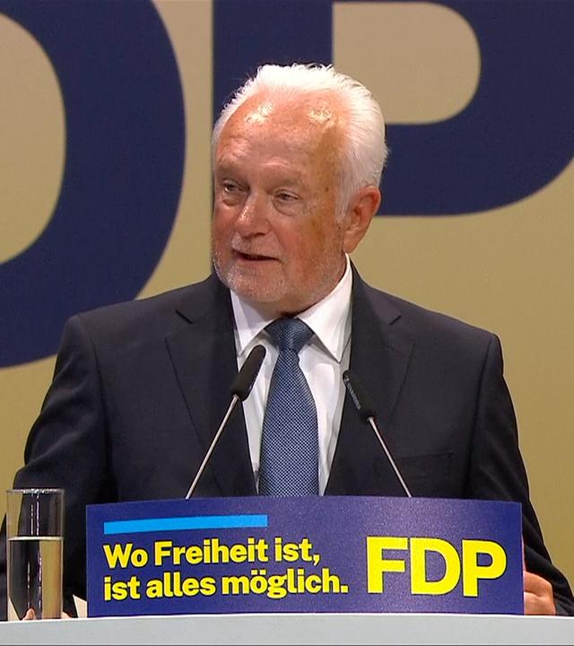 FDP-Parteitag: Rede des neuen Vorsitzenden Kubicki