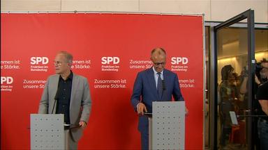 Fraktionen: Merz bei der SPD