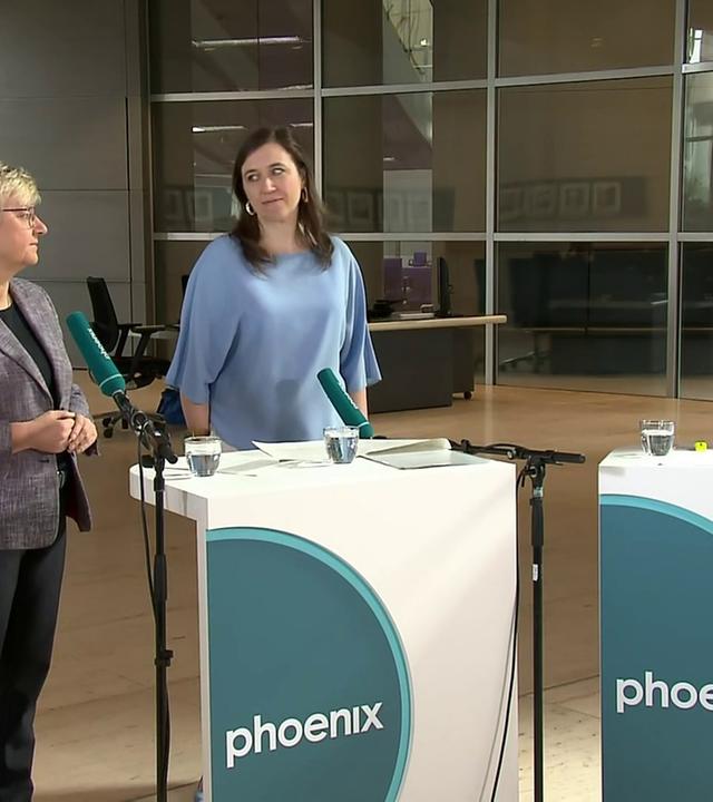 Frauke Heiligenstadt und Katharina Beck zur Altersvorsorge