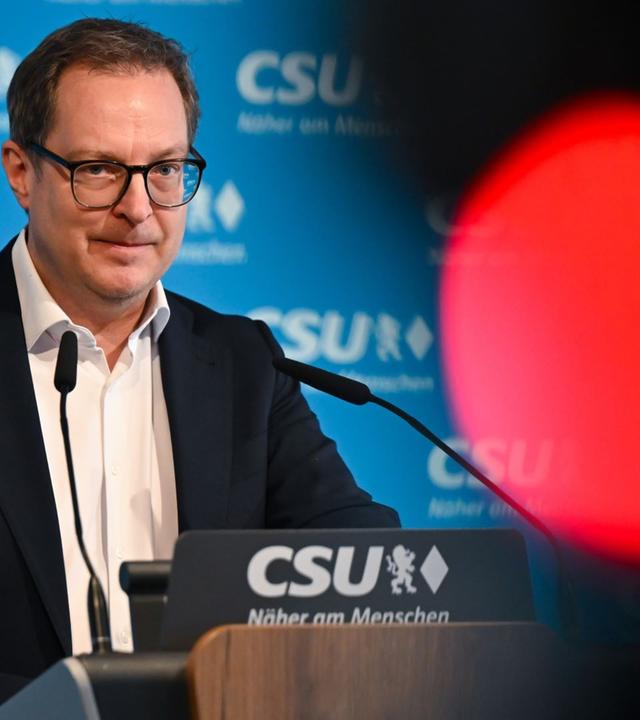Huber: "CDU und CSU stehen geschlossen"