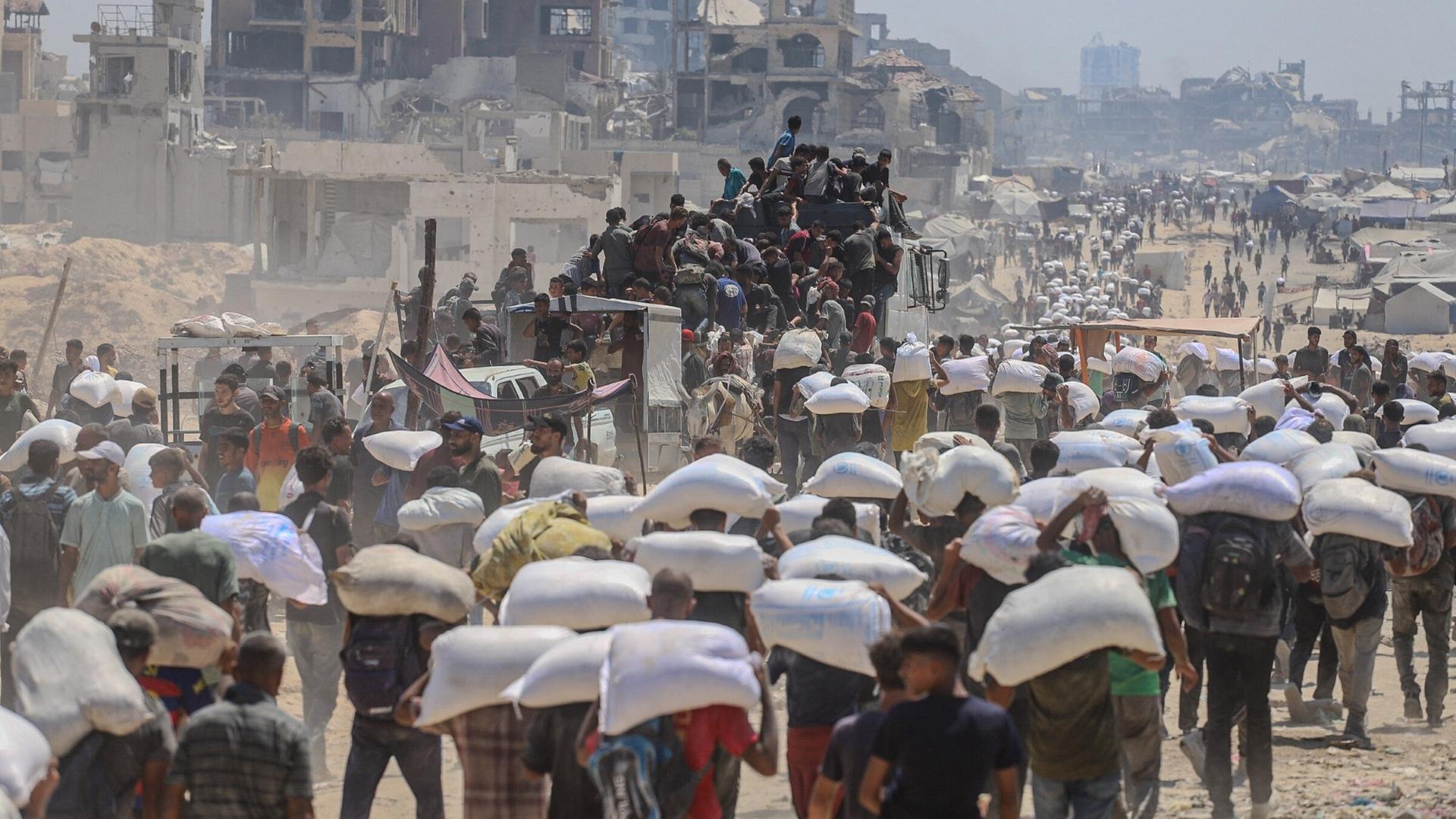 Humanitäre Lage in Gaza und die Rolle der EU und Deutschlands