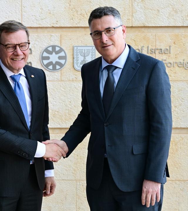 Israel: Johann Wadephul bei Gideon Sa'ar