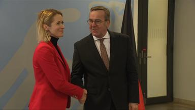 Katja Kallas trifft Boris Pistorius