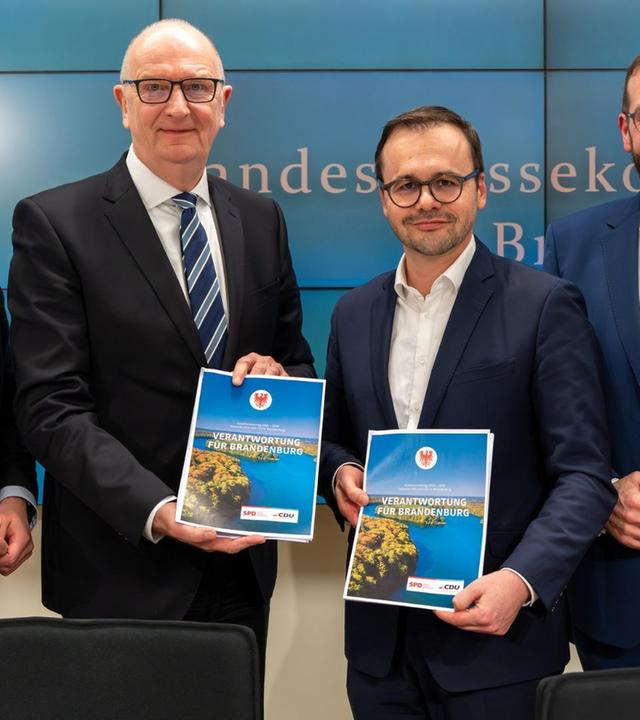 Koalitionsvertrag in Brandenburg steht
