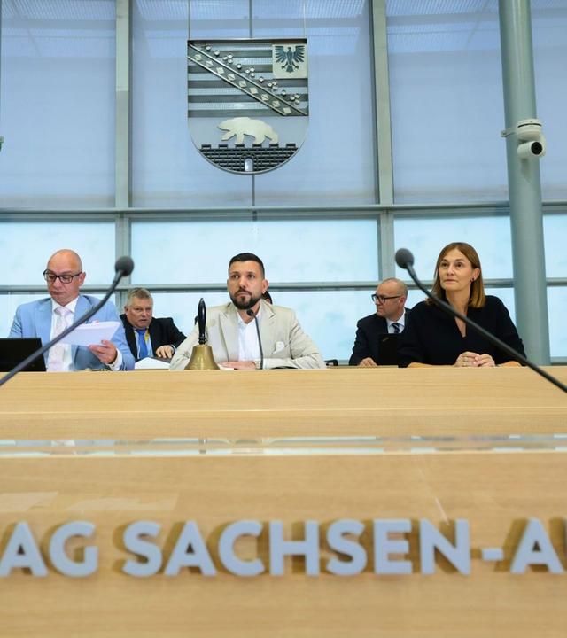 Konstituierenden Sitzung im Landtag Sachsen-Anhalt