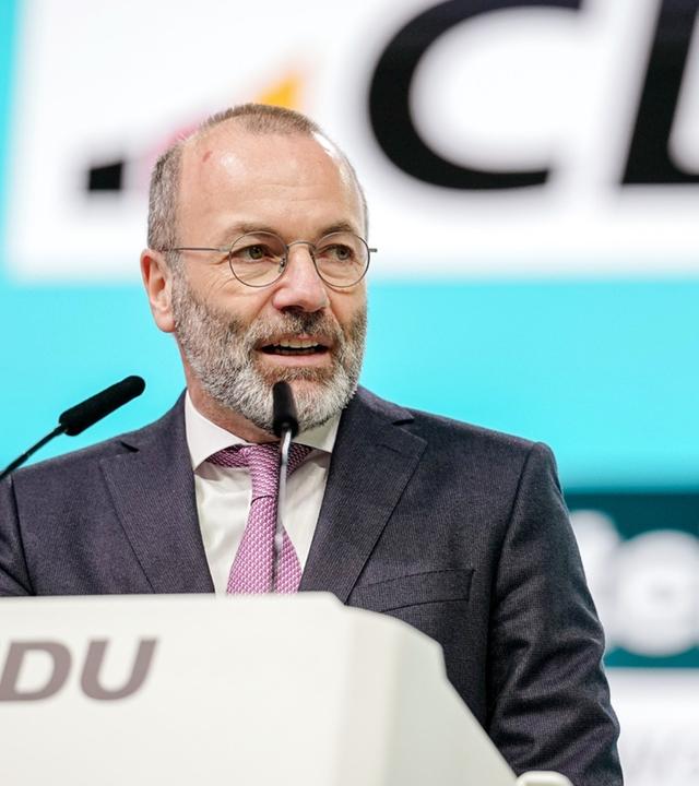 Manfred Weber (CSU/EVP): Grußwort auf CDU-Parteitag