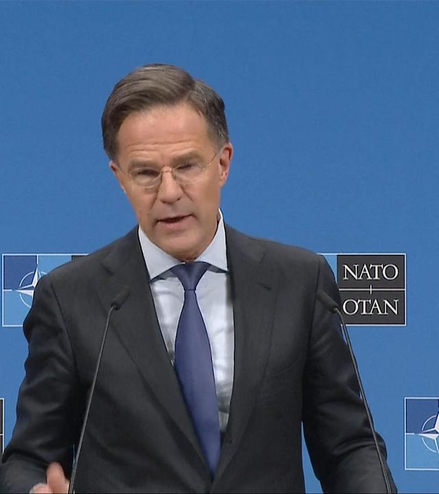 Mark Rutte nach NATO-Rat zur Ukraine-Hilfe