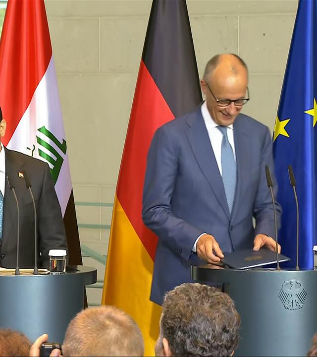 Merz: Deutschland interessiert an starkem, gedeihenden Irak